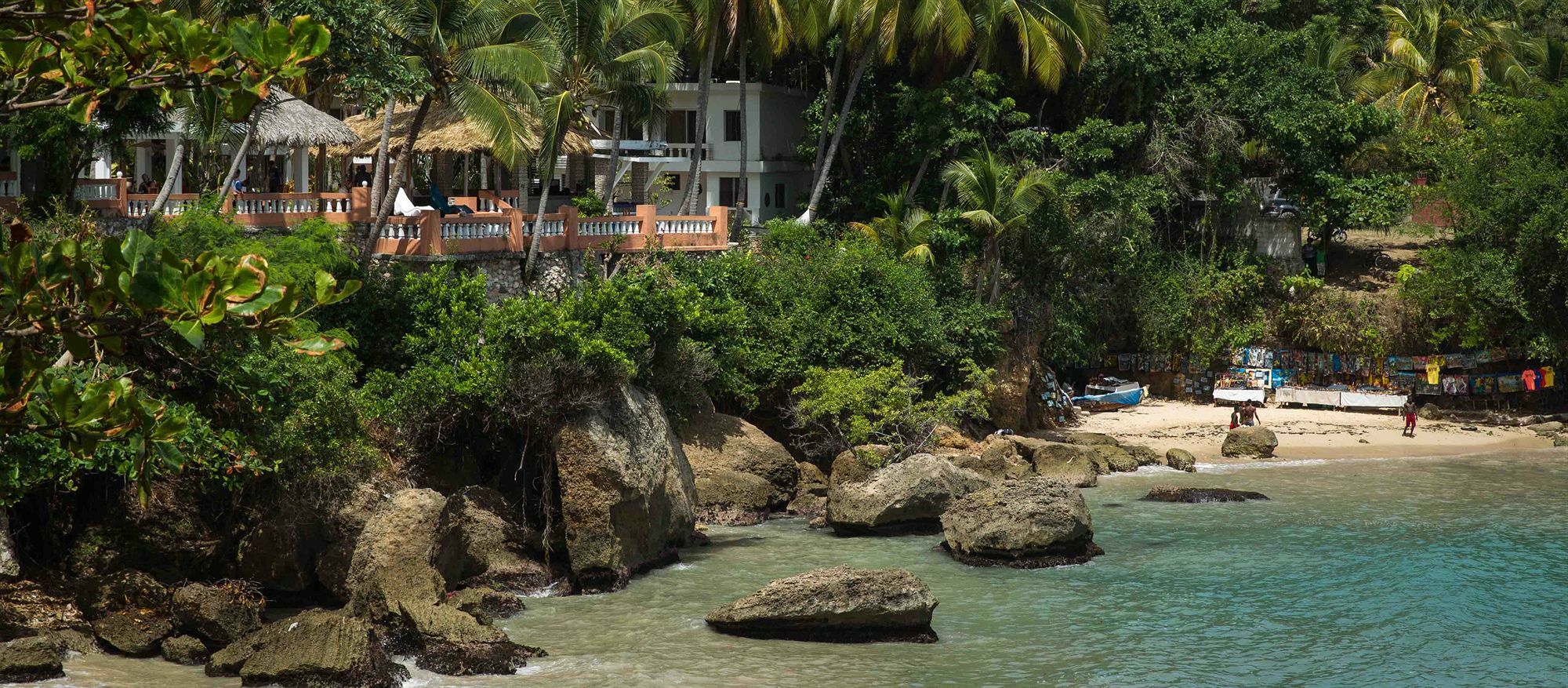 Hotel Restaurant Cyvadier Plage Jacmel Dış mekan fotoğraf